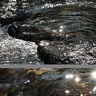 Sunlight Playing on Weir